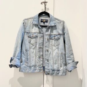 lucky brand light blue denim jacket